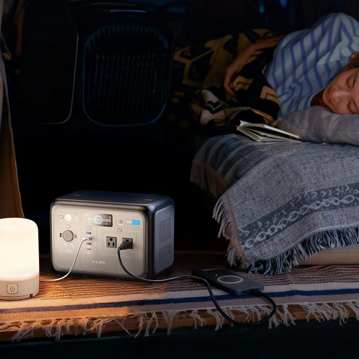 PowerNest Go 800 operación silenciosa