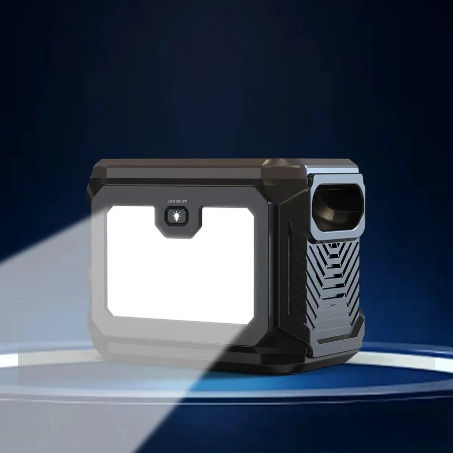 PowerNest 300 con linterna LED encendida